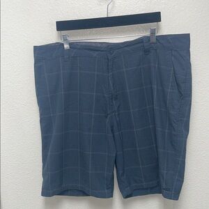 O’Neill Men's Size 40 Gray Plaid Shorts with Pockets